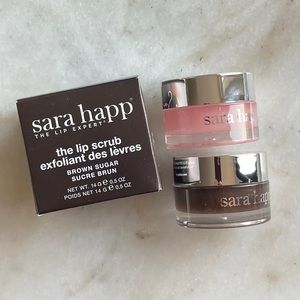 2 NWT Sara Happ Lip Exfoliants